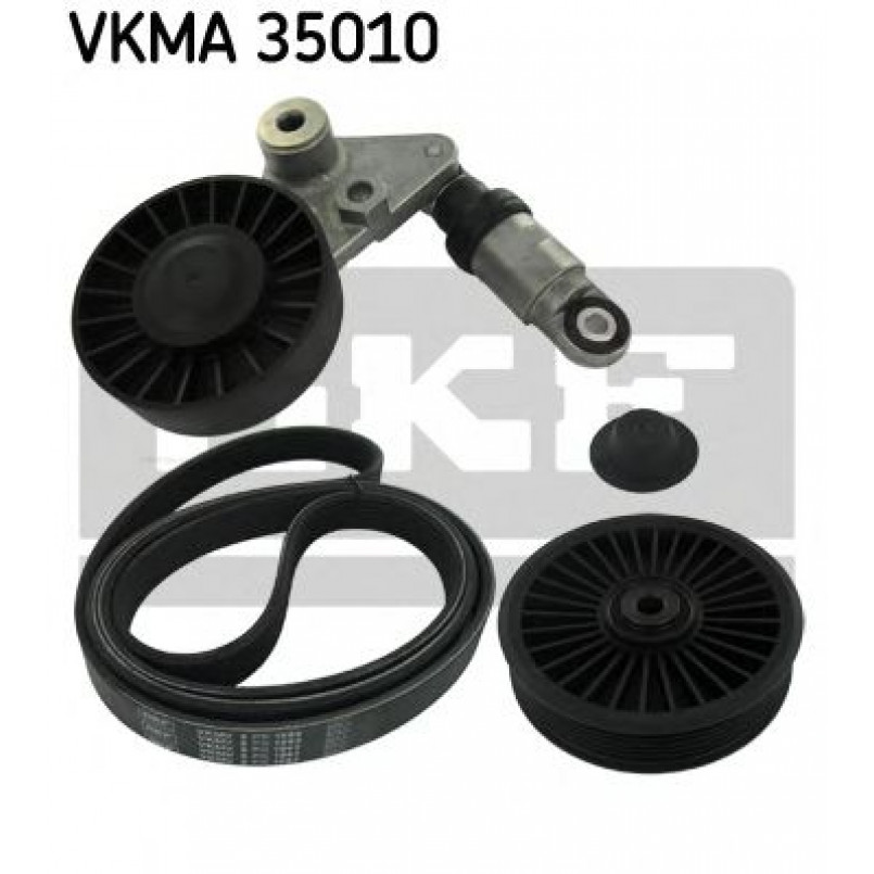 VKMA 35010 SKF Комплект доріжкового ремня (ролик, ремінь)
